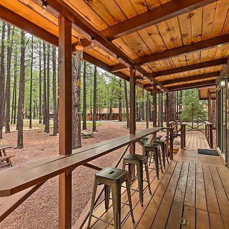 A-Frame Pinetop Lakeside Cabin Under The Pines! Villa Luaran gambar