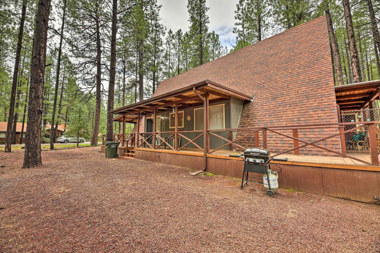 A-Frame Pinetop Lakeside Cabin Under The Pines! Villa Luaran gambar